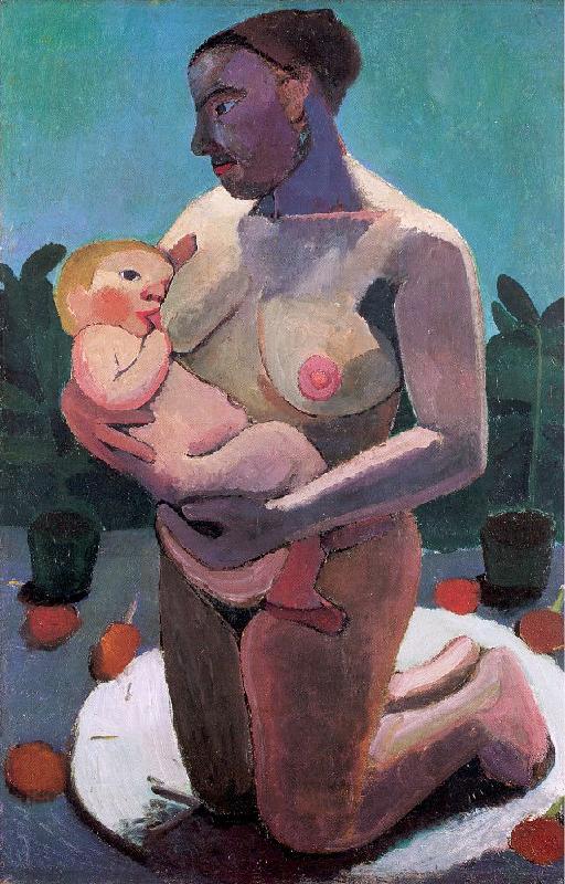 Paula Modersohn-Becker Nursing Mother